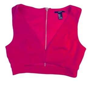 Pink Crop top